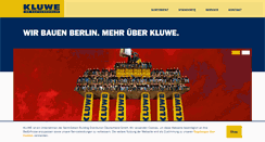 Desktop Screenshot of kluwe.de