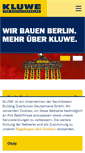 Mobile Screenshot of kluwe.de